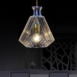 Luminária pendente de metal contemporânea moderna
