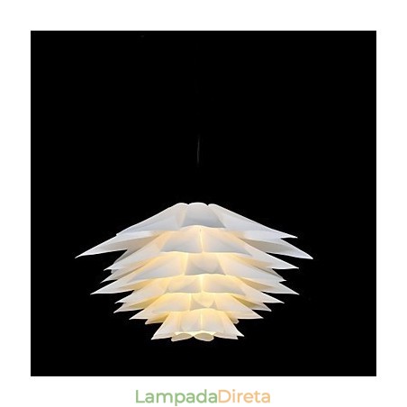 Luminária pendente moderna e contemporânea com pintura Luminária pendente moderna e contemporânea com pintura