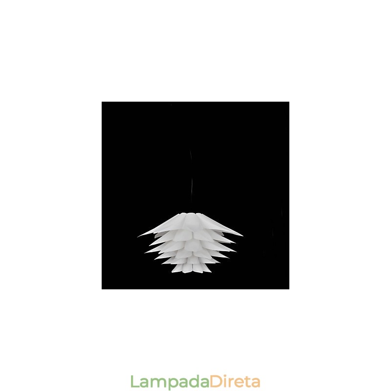 Luminária pendente moderna e contemporânea com pintura