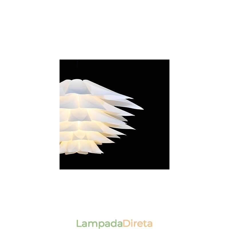 Luminária pendente moderna e contemporânea com pintura
