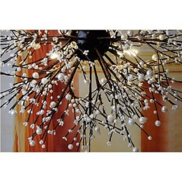 Pingente de estrela de vento industrial, roupa decorativa, fogos de artifício, luz de faísca