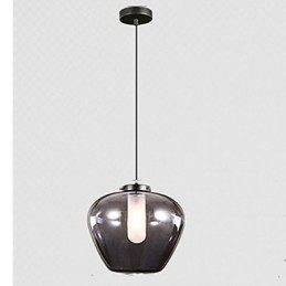 Luminárias de vidro simples e modernas
