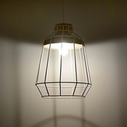Lustre Pendente Moderno Contemporâneo Metal