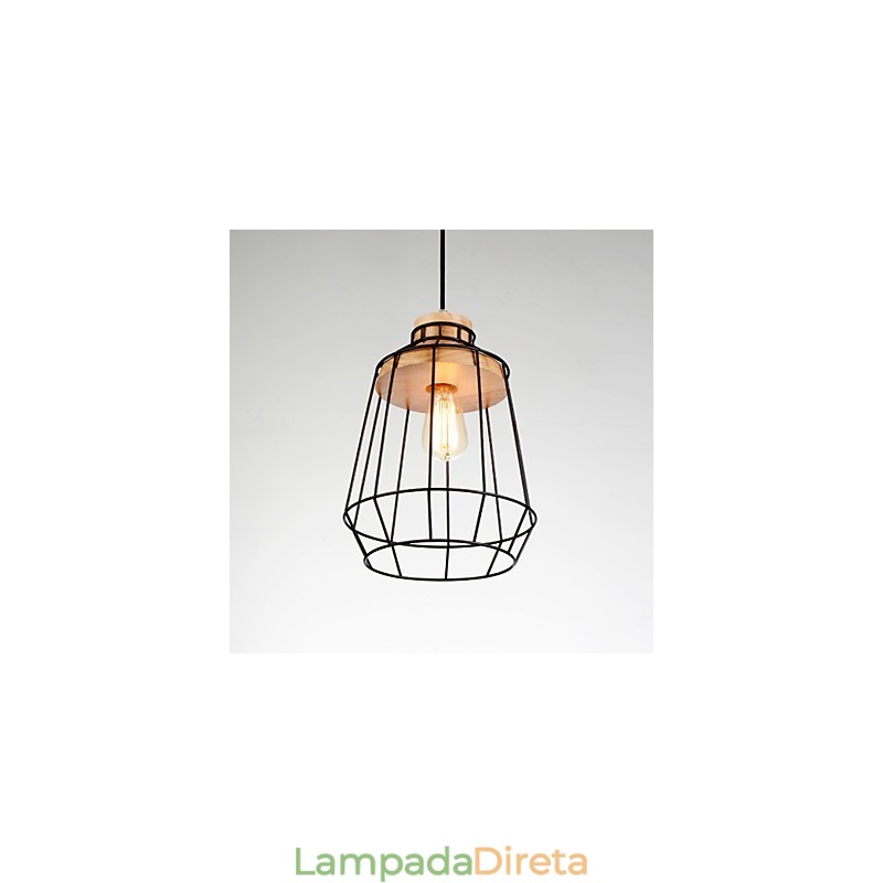 Lustre Pendente Moderno Contemporâneo Metal