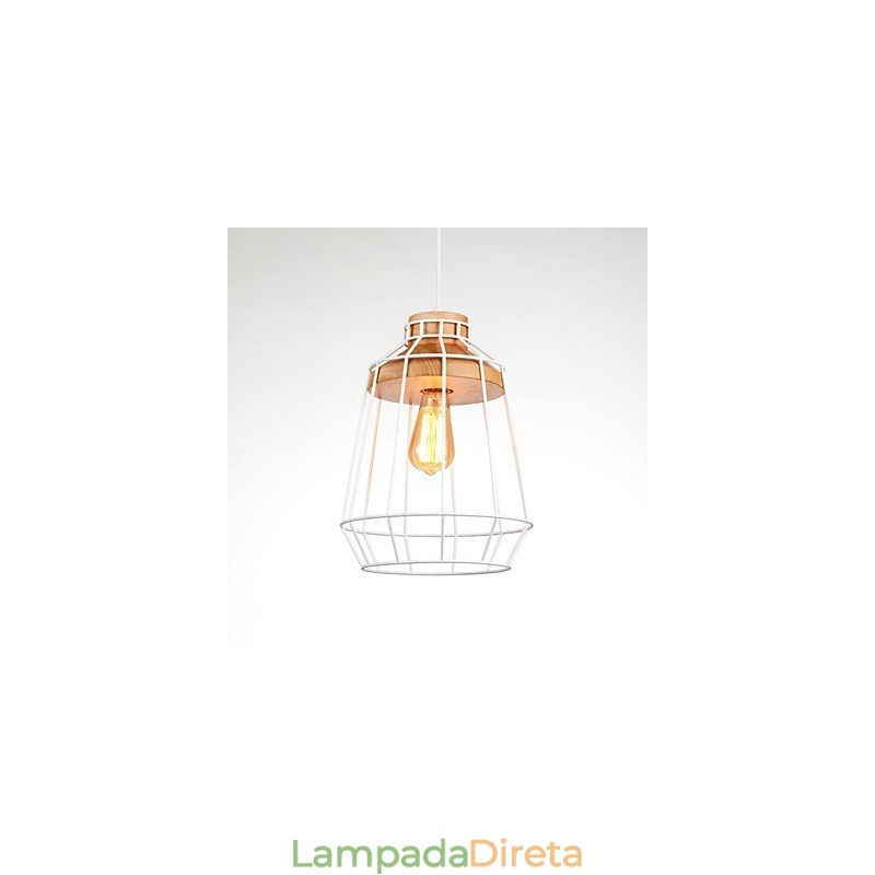 Lustre Pendente Moderno Contemporâneo Metal