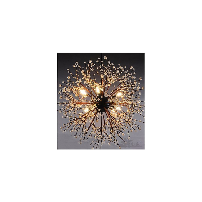 Pingente de estrela de vento industrial, roupa decorativa, fogos de artifício, luz de faísca