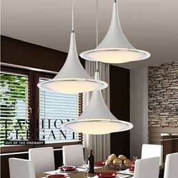 1Luzes pendentes Droplight Lustre de acrílico