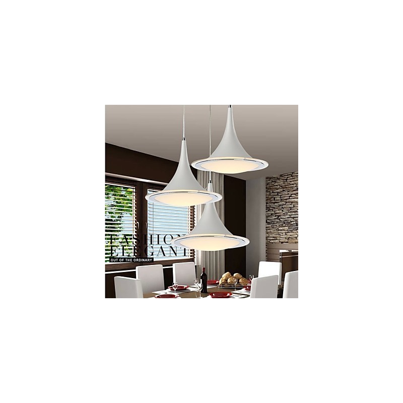 1Luzes pendentes Droplight Lustre de acrílico