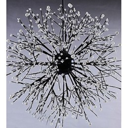 Pingente de estrela de vento industrial, roupa decorativa, fogos de artifício, luz de faísca