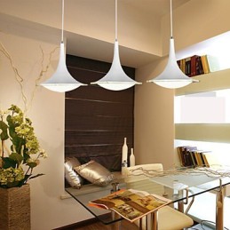 1Luzes pendentes Droplight Lustre de acrílico