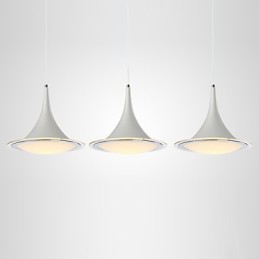 1Luzes pendentes Droplight Lustre de acrílico