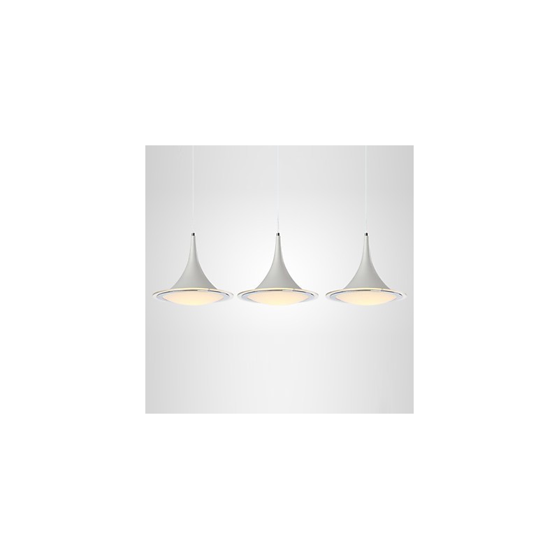 1Luzes pendentes Droplight Lustre de acrílico