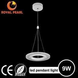 Luminária pendente Art Déco de 9 W de alto custo-benefício