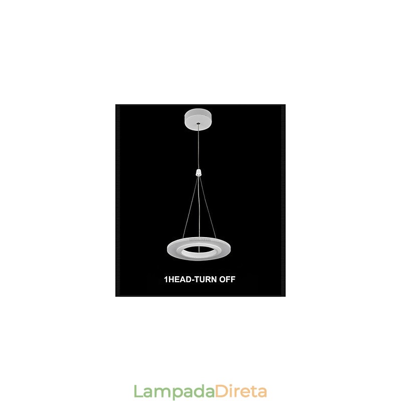 Luminária pendente Art Déco de 9 W de alto custo-benefício