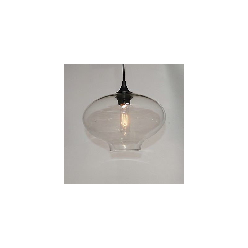 Pendente Bubble Design 1 Luz Minimalista Pintura em Ferro