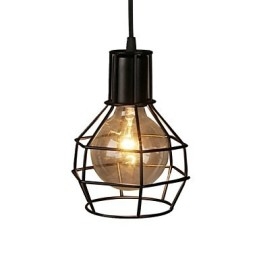 Luminárias pendentes 1 luz moderna simples artística