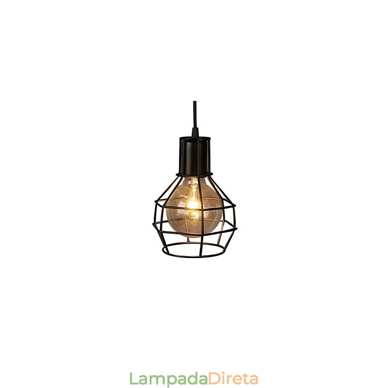 Luminárias pendentes 1 luz moderna simples artística