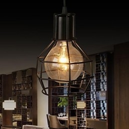Luminárias pendentes 1 luz moderna simples artística