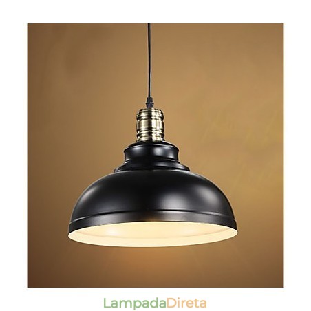 Luminárias pendentes estilo mini retrô metal Luminárias pendentes estilo mini retrô metal