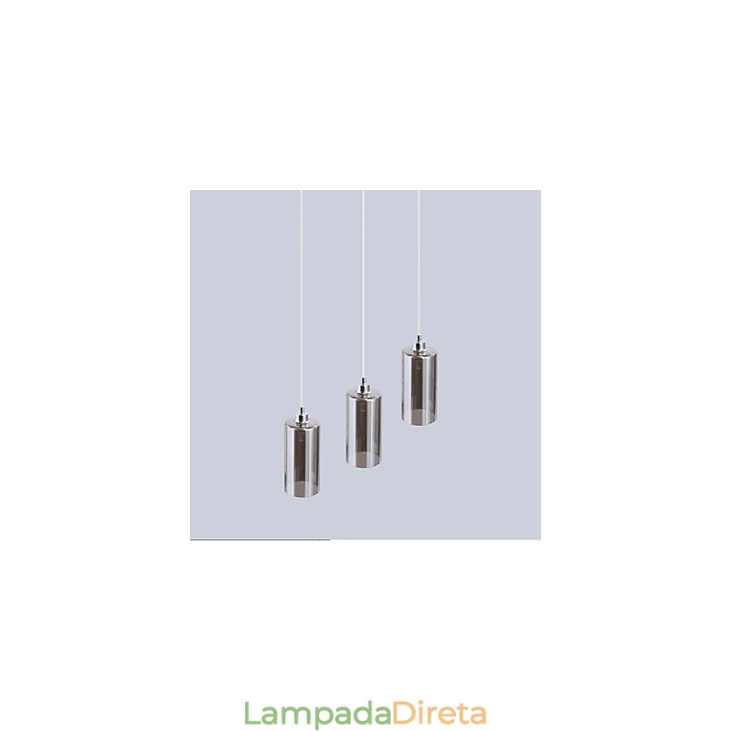 Luzes criativas de vidro simples e modernas
