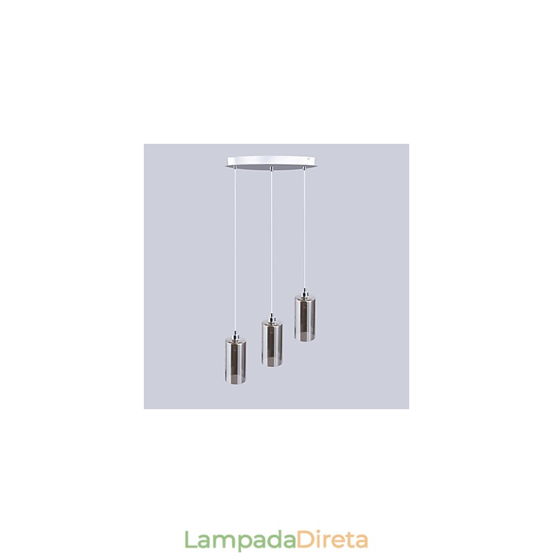 Luzes criativas de vidro simples e modernas