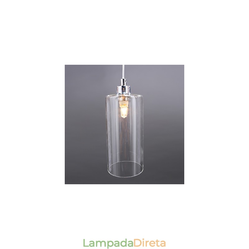 Luzes criativas de vidro simples e modernas