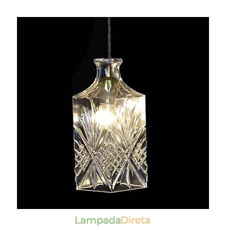 Luminária pendente de metal cristal contemporânea moderna Luminária pendente de metal cristal contemporânea moderna