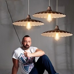 Luminárias pendentes estilo mini retrô metal