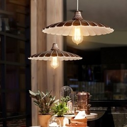 Luminárias pendentes estilo mini retrô metal