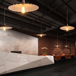 Luminárias pendentes estilo mini retrô metal