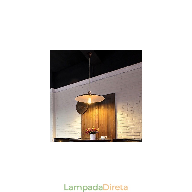 Luminárias pendentes estilo mini retrô metal