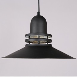 Luminária pendente industrial americana para loft em casa, luminária decorativa Matel Droplight