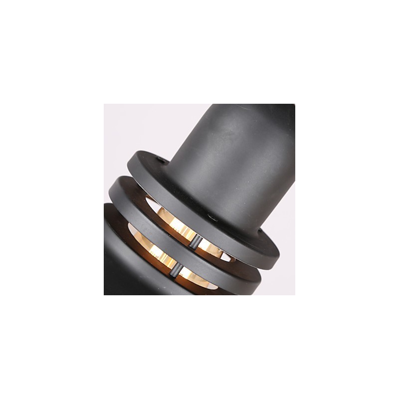 Luminária pendente industrial americana para loft em casa, luminária decorativa Matel Droplight
