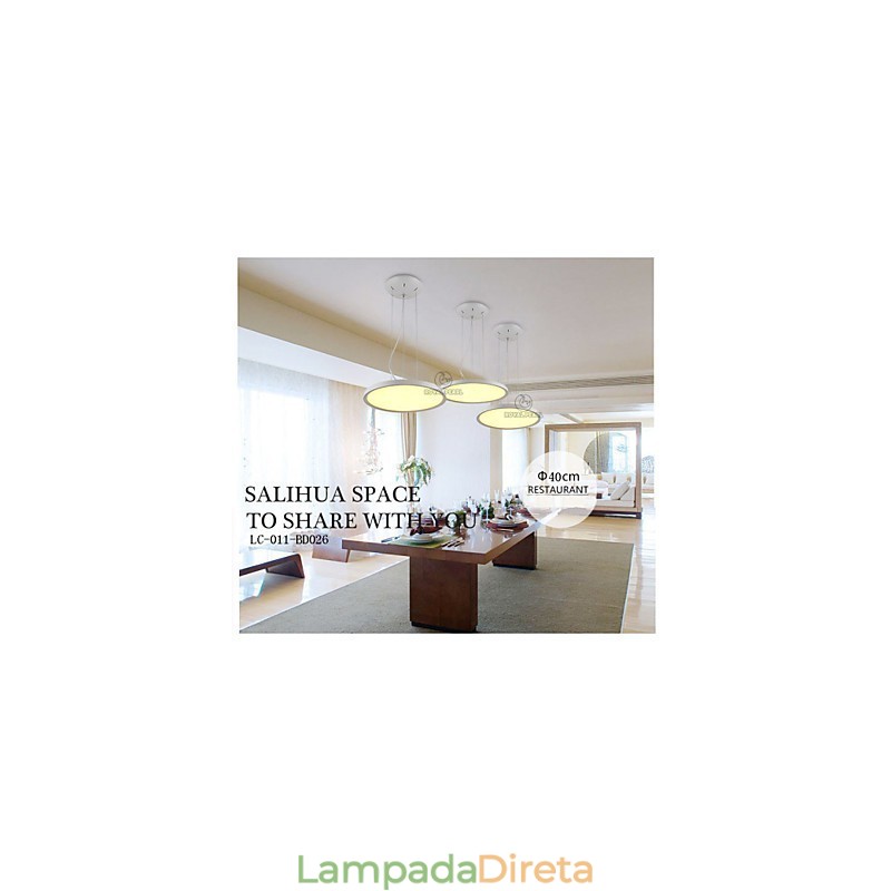 Luminária pendente
