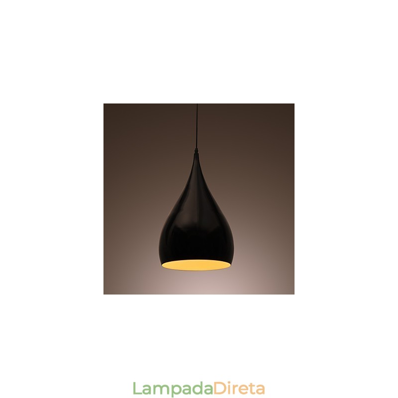 Mini Estilo Pendente Luz Moderna Contemporânea Retro Tigela
