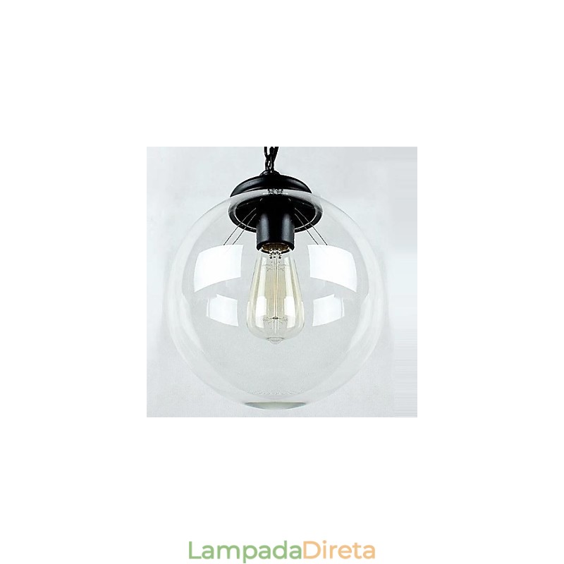 Luminárias pendentes 1 luz simples moderna artística