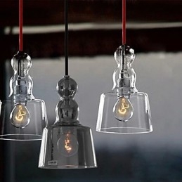 Luminária pendente da linha Perfume Glass Chandelier