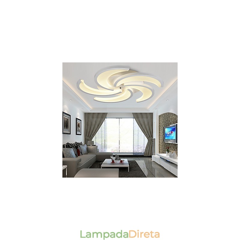 Luminária Moderna em Acrílico
