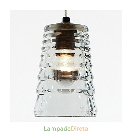Luminária pendente de vidro contemporânea moderna Luminária pendente de vidro contemporânea moderna