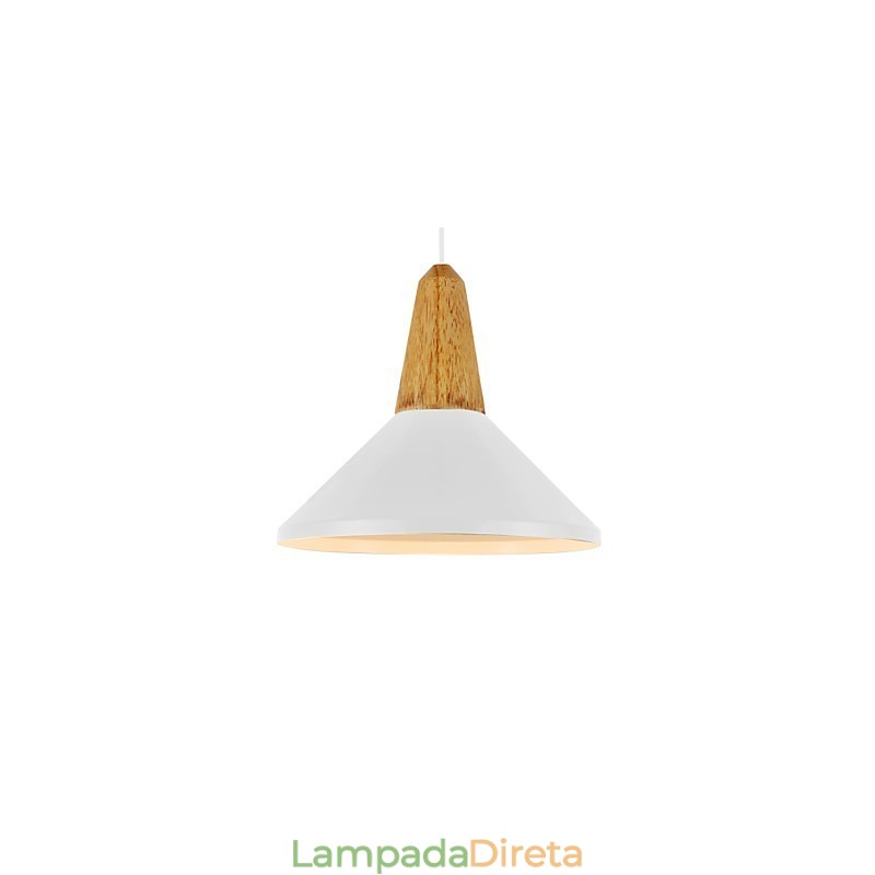 Luminárias pendentes modernas de metal