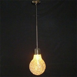 Lustre de fio de alumínio estilo country americano