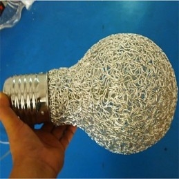 Lustre de fio de alumínio estilo country americano