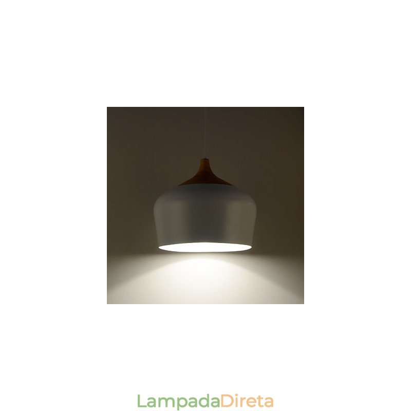 Luminárias pendentes modernas contemporâneas de metal