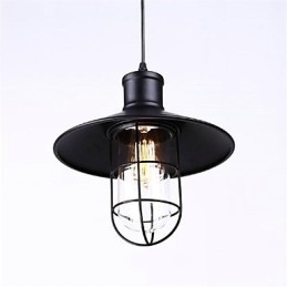 Luminária Pendente Estilo Country Ferro