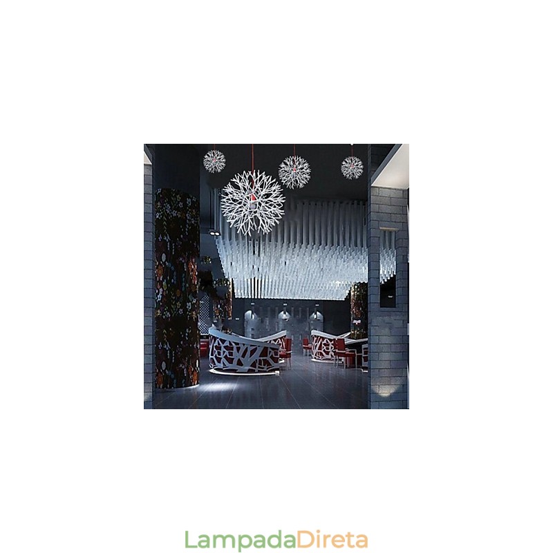 Lustre moderno contemporâneo tradicional clássico lanterna globo montagem embutida quarto