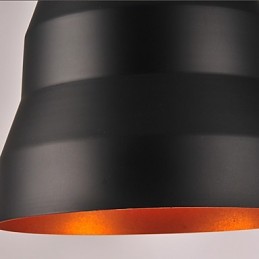 Luminárias pendentes modernas contemporâneas de metal