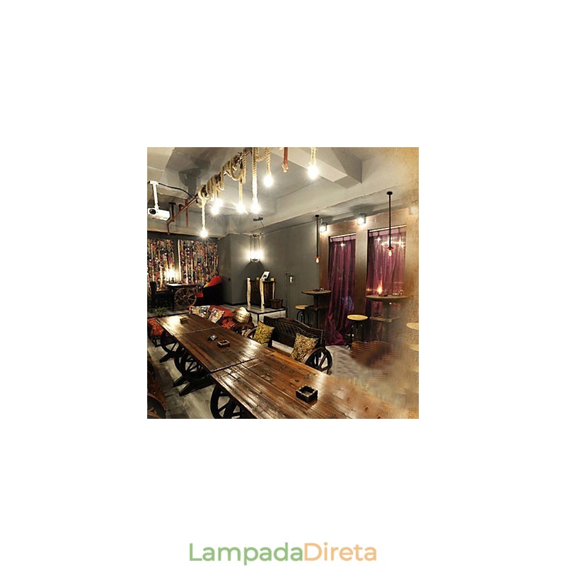 Lustre Tradicional Clássico Vidro