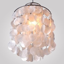 Luminária pendente cromada estilo mini contemporânea moderna