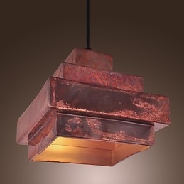 Luminária pendente estilo mini clássico tradicional com pintura