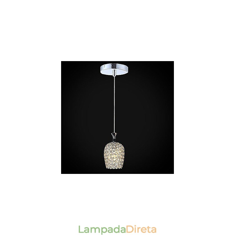 Luminárias pendentes 1 luz moderna simples artística